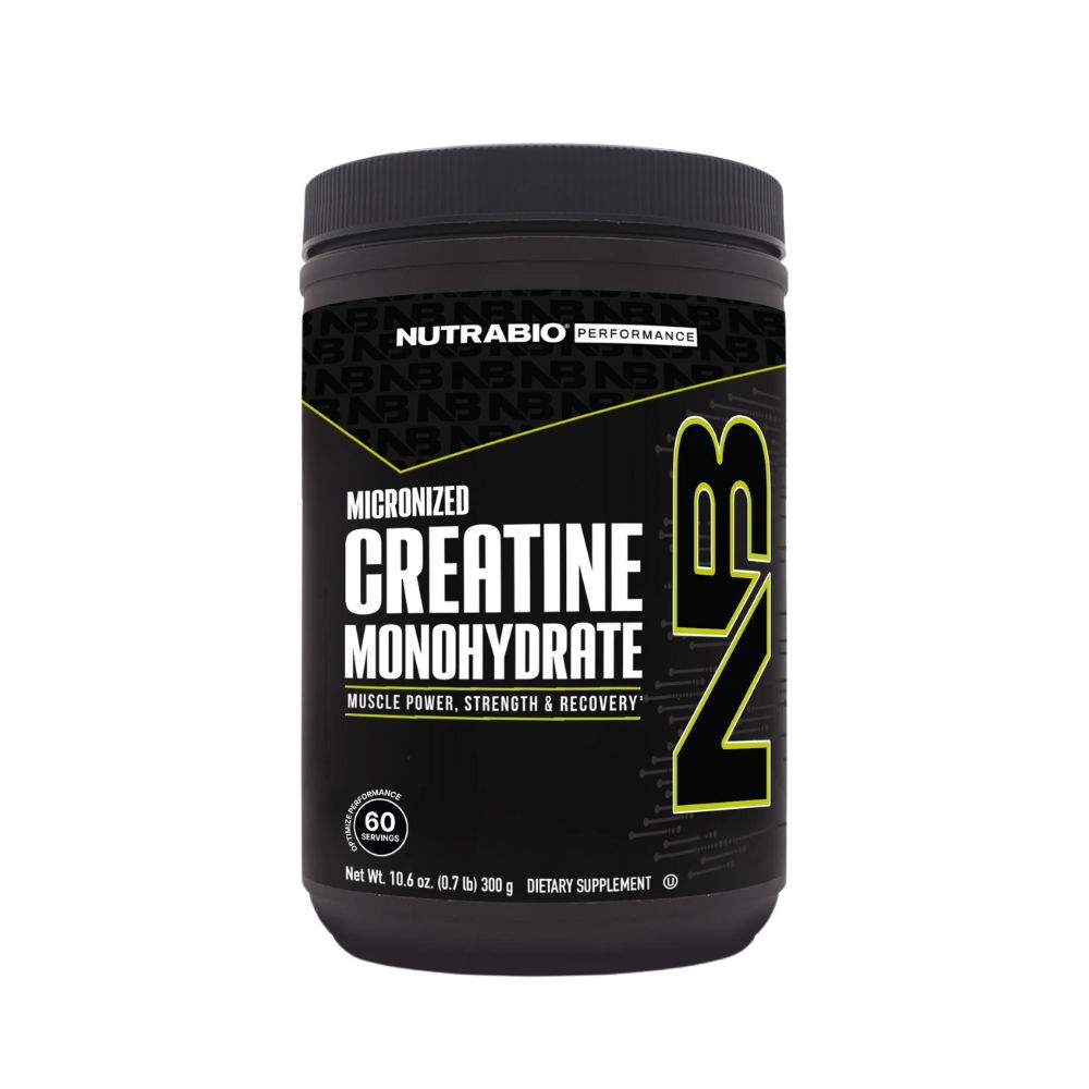 נוטרה ביו קריאטין מונוהידראט - Nutrabio Creatine 300g קריאטין NUTRABIO -קריאטין מונוהידרט טהור להשגת תוצאות מהירות | עומרי ספורט